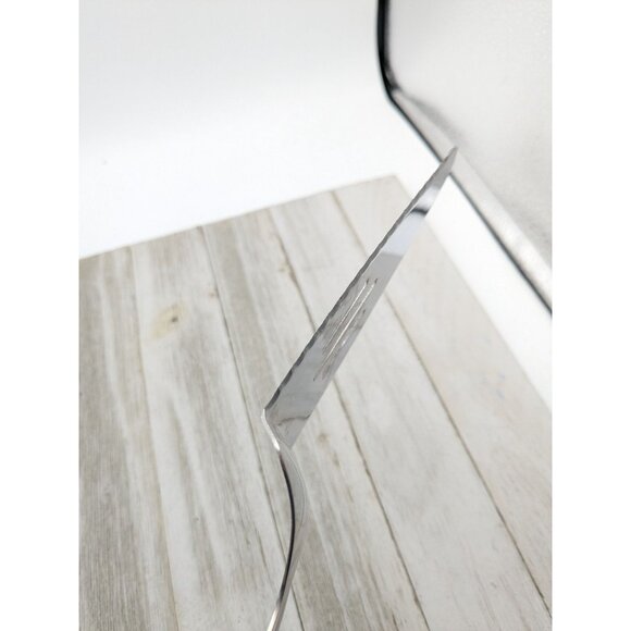 Farberware Stainless Steel Cake Pie Spatula Server 10 3/8" Slotted Serrated - Picture 7 of 8